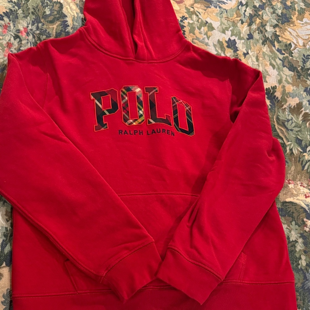 Polo by Ralph Lauren Vibrant Red Hoodie